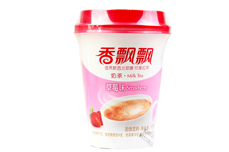 XIANGPIAOPIAO STRAWBERRY MILK TEA 80G